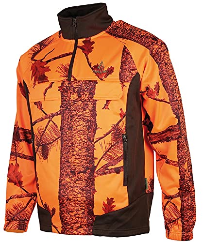 Treeland Sweat Polarsan Camouflage Orange Fire T291 (L, l) Cover