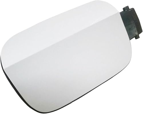 561809857EGRU 561809857FGRU Tapa de llenado de tanque de combustible Tapa de puerta compatible con VW Passat 2012-2014 2015 2016 2017 2018 Blanco ABS
