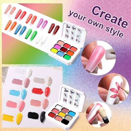 Set de Gel para Uñas Gradient Painting 18 Colores miniatura 5