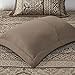 Madison Park Bellagio Reversible Quilted Bedspread Set, Solid Reverse Summer Breathable, Lightweight All Season Bedding Layer, Matching Shams, Bedspread Queen(102