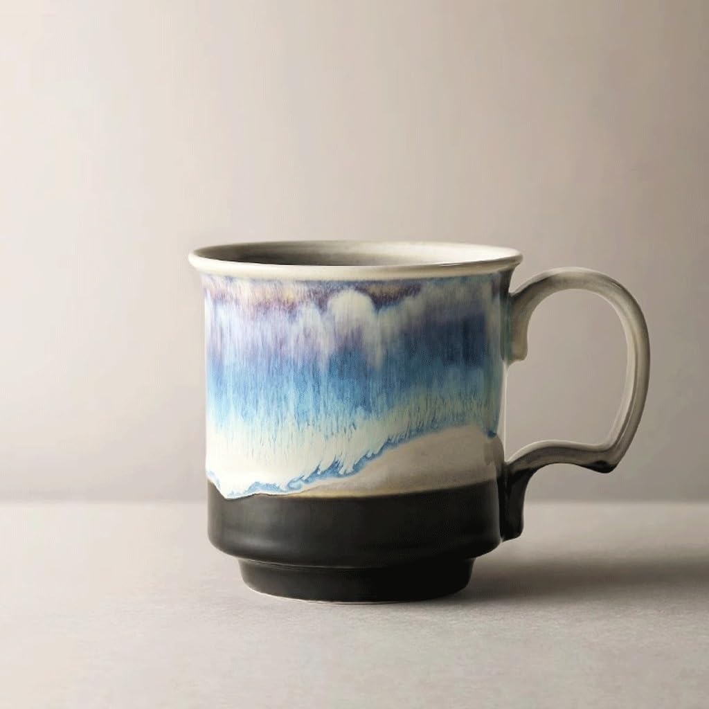 ENGENDER Tazas Cafe Taza De Cerámica, Agua For El Hogar, Creativa, Café, Té, Color Bajo Vidriado For Oficina Mug Cups(B)