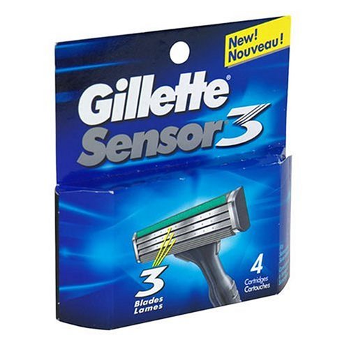 Gillette Sensor3 System 4 Count