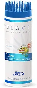 Talco Antipulgas e Carrapatos Pulgoff C Mundo Animal 130g