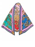  Versace Jeans Couture Garland - Bufanda plisada, multicolor