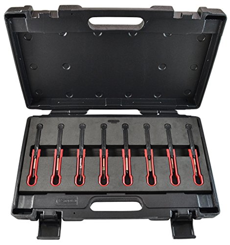 KS Tools 154.0140 PKW-Entriegelungswerkzeug-Satz für die neue Fahrzeuggeneration, 8-tlg.
