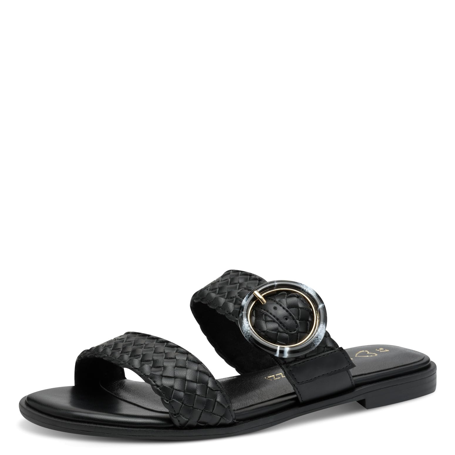MARCO TOZZI Women's 2-27104-44 Sandals, black, 6 UK