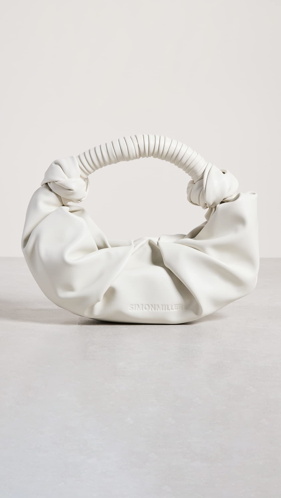 SIMONMILLER Women's Lopsy Bag, Macadamia, Off White, One Size