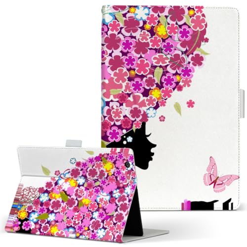 LAVIE Tab T8 T0855/KAS�ETAB08/H05 8.7�C���` �Ή� �蒠�^�^�u���b�g�P�[�X PU���U�[ �X�^���h�@�\ �J�[�h���[ ���ړ\��t���� �� �l�� �n�[�g 006648