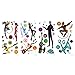 RoomMates Characters RMK5331SCS: Miraculous: Tales of Ladybug and Cat Noir Peel & Stick Wall Decals, Multi