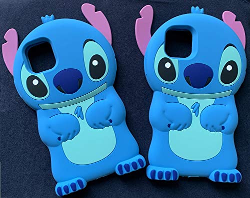 YUJINQ - Custodia per iPhone 11 Stitch 3D, motivo