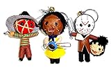 Freddy Jason Leatherface Triple Mini String Doll Set