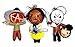 Freddy Jason Leatherface Triple Mini String Doll Set