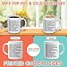 Sarcasm Coffee Mug 11 oz, Funny Sarcastic Grammar Police Inappropriate Expletive Rude Spelling Definition Gift Idea for Men Women Adult, White