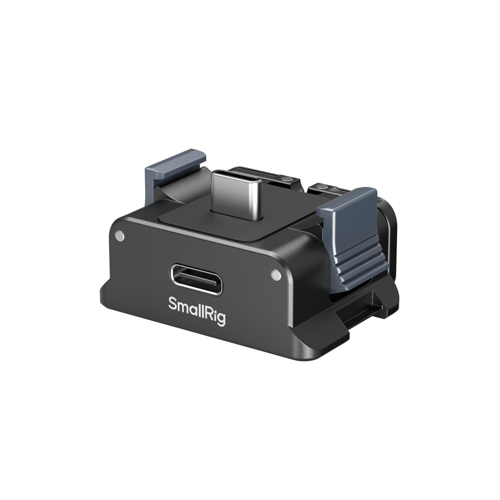 SMALLRIG Base di Ricarica per DJI Osmo Pocket 3/4/4P, Dock di Ricarica da Tavolo di Tipo C con Foro per Vite da 1/4" e Supporto Pieghevole a Due Artigli per Treppiedi/Bastoni per Selfie, 5376