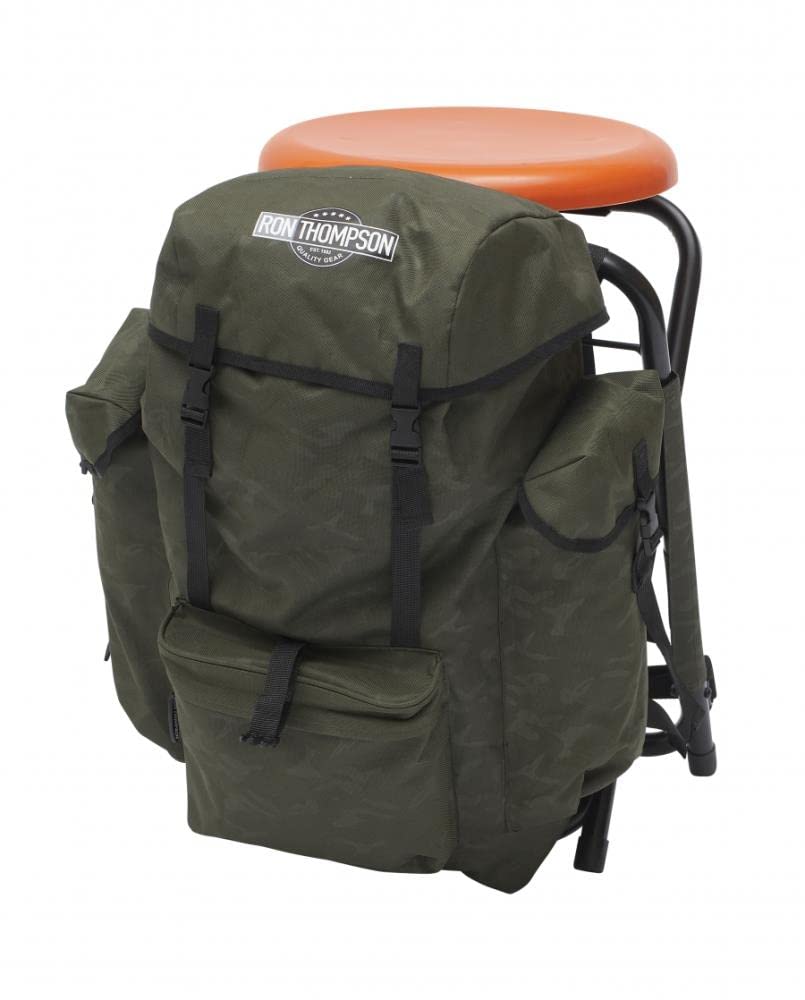 DAM Ron Thompson Heavy Duty V2 360 Backpack Chair - Rucksackstuhl Sitzhöhe 68cm