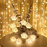 Indoor String Lights, Battery Powered Fairy String Lights Waterproof, 20 LED Cute Decoration...