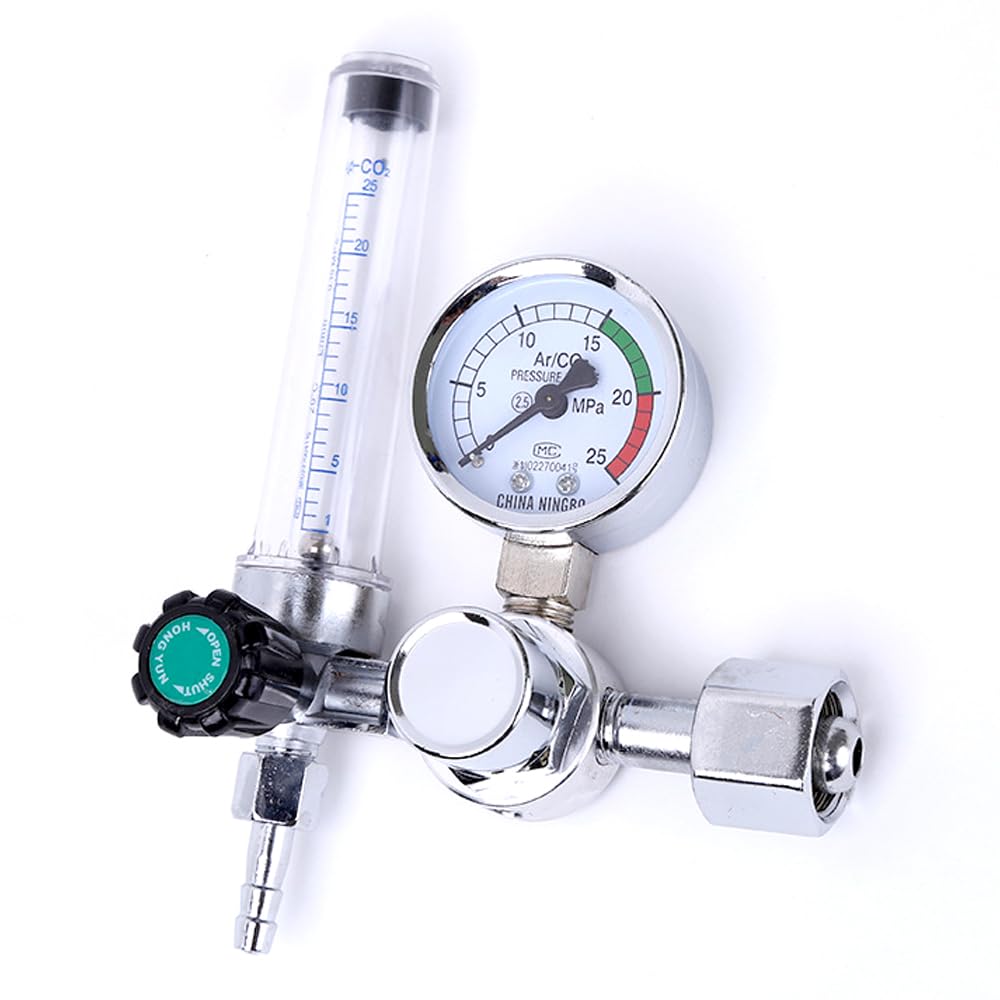 Weytoll 0-25Mpa Argon Regulator CO2 Mig Tig Flow-Meter Gas-Regulators Flowmeter Welding Weld Gauge Pressure Reducer Flow Meter Gas Regulator