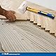 S&R Gummihammer weiß 65 mm, 680 Gr, mit rutschfestem stoßdämpfendem Fiberglasstiel, keine Spuren bei Möbel, Fliesen, Fensterrahmen