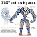 Faynore Action Figure Robot, Multi-Jointed Movable Action Toy, Mechanical Model Collection, Kids Action Figures, Cool Sci-Fi Robot Action Figure, Collectible Action Toys