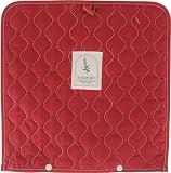 不二貿易 推し活グッズ うちわケース うちわポーチ 幅35×奥行0.5×高さ36cm レッド 推し活 収納 メンカラ 推しカラー クリアで魅せる! ループ付き remede ルメッド 53914 18741