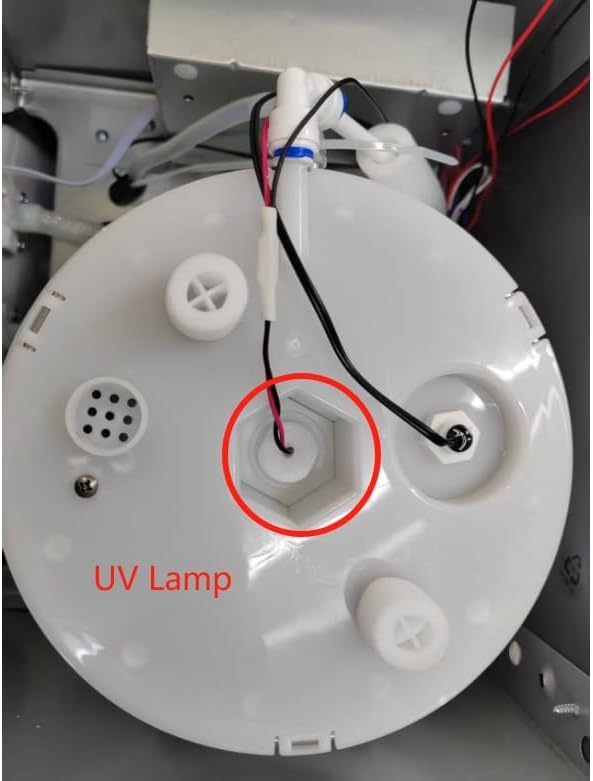 Miniatura 5 de Dispensador de enfriador de agua de carga inferior autolimpiante para botellas de 3 a 5 galones, frío caliente y habitación, bloqueo de seguridad