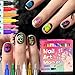 12 Colors Nail Art Pens Set, 2025 New Nail Art Markers for 3D Nail Art, Drawing Painting Liner Brush for DIY Nail Art Beauty Adorn Manicure Tools