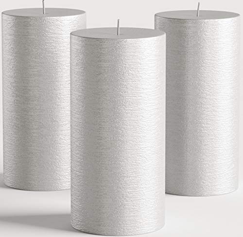 Melt Candle Company - Vela sin aroma (7,5 x 15 cm)