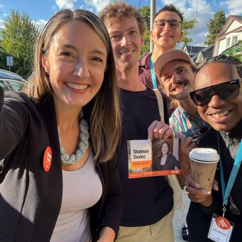 Candidate on the doorstep