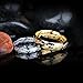 YIMFAS The Da Vinci Code Cryptex Valentine's Day Interesting Creative Romantic Birthday Gifts for Her (6 Rings, Bronze)