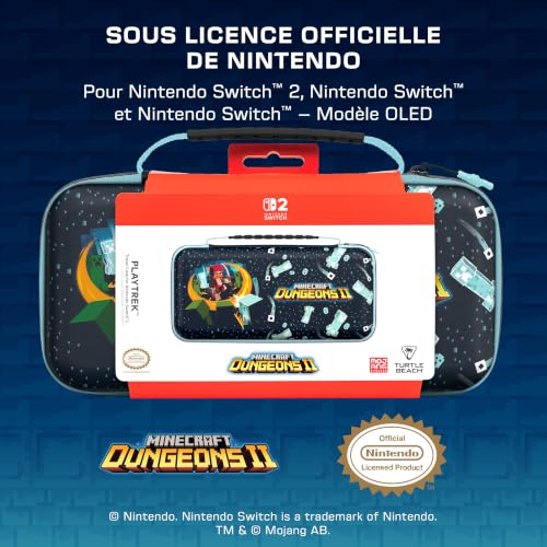 Étui de voyage TURTLE BEACH PlayTrek Minecraft Dungeons II Coque EVA renforcée Rangement accessoires - vue 7