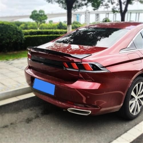 Becquet arrière coffre peint pour 508 2019-2020 | Aile voiture noir blanc rouge