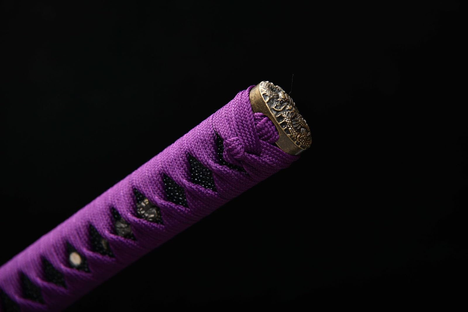 103cm Handarbeit Echtes Katana,1060 Stahl Japanisches Samurai-Schwert mit Scheide,Metallschwert für Cosplay,Training Sammeln & als Geschenk