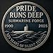 U.S. Submarine Force 125th Anniversary Commemorative Coin Us, Military Appreciation, Challenge Coin for Sailors, Veterans, Families, Navy Veteran Gift & Collectible(5PCS-Silver)