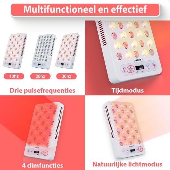 Lampada a infrarossi - Lampada per terapia a infrarossi per muscoli, articolazioni e omaggi - Blocco 100% UV - Lampada al collagene - Promuove la circolazione sanguigna - Fibromialgia -