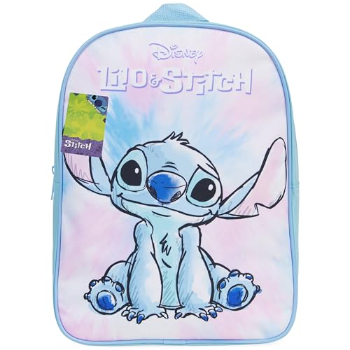Get Trend Disney Stitch Mini Backpack Kids Toddlers 12x9” Rucksack Kindergarten Bag Preschool Sports Travel Backpacks 3+ Gifts for Kids (Blue Stitch) by Get Trend - Used condition - US$22.09