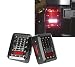Jeep Wrangler LED Tail Lights, Jeep JK Brake Lights, Jeep Wrangler Rear Reverse Lights DRL &Turn Signal & Back Up For Jeep Wrangler JK JKU 2007 - 2017