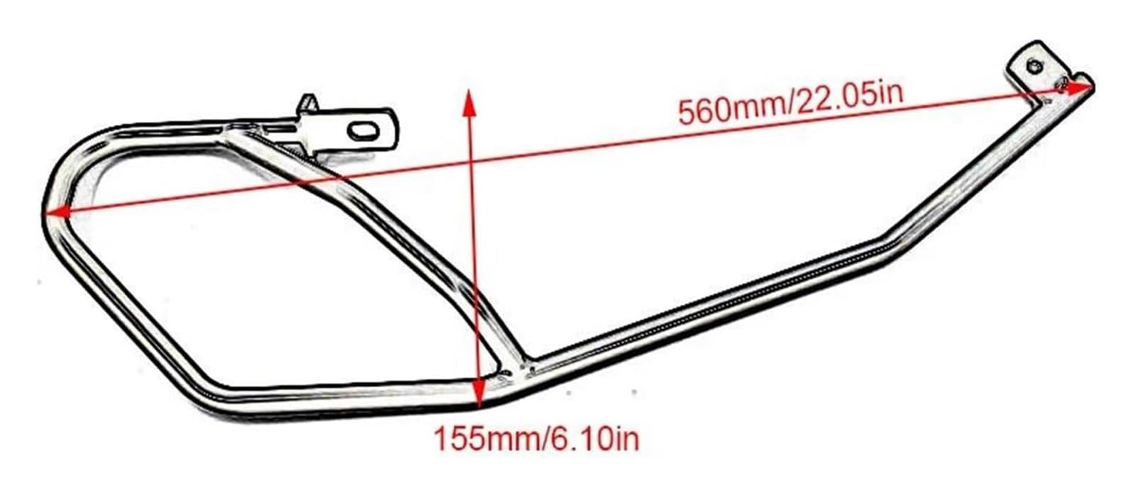 Barra Protezione Motore per XADV 750 per X-ADV per 2017-2020 Tubo di Scarico per Moto Barra Protezione Collisione Paraurti Telaio