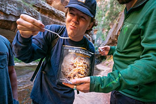 Peak Refuel Entrée Variety Pack | Freeze Dried Backpacking And Camping Survival Food | Lunch/Dinner Meal Pouches | Amazing Taste | High Protein | Real Meat | Quick Prep #TOP5