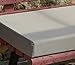 Yoole EU Cuscino per panca a 2/3 posti, impermeabile, 100/120/150 cm, per panca da giardino e panca lunga, per dondolo all'aperto (140 x 40 x 5 cm, grigio)