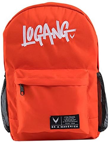 logan paul red backpack