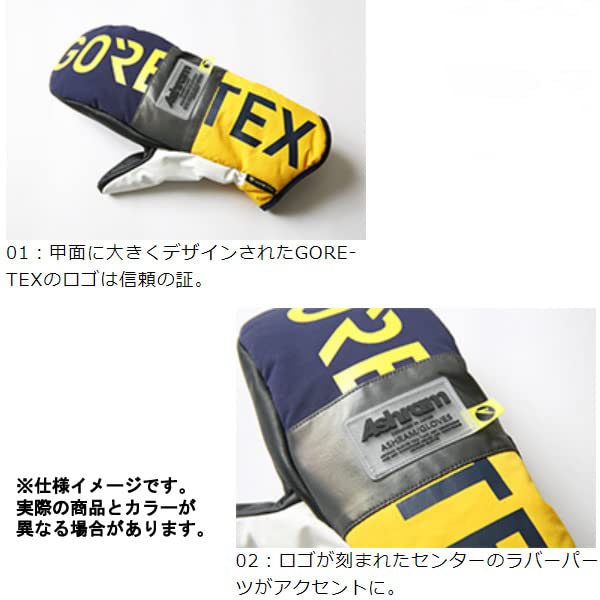 Amazon | スノーボード グローブ ミトン アシュラム グローブ