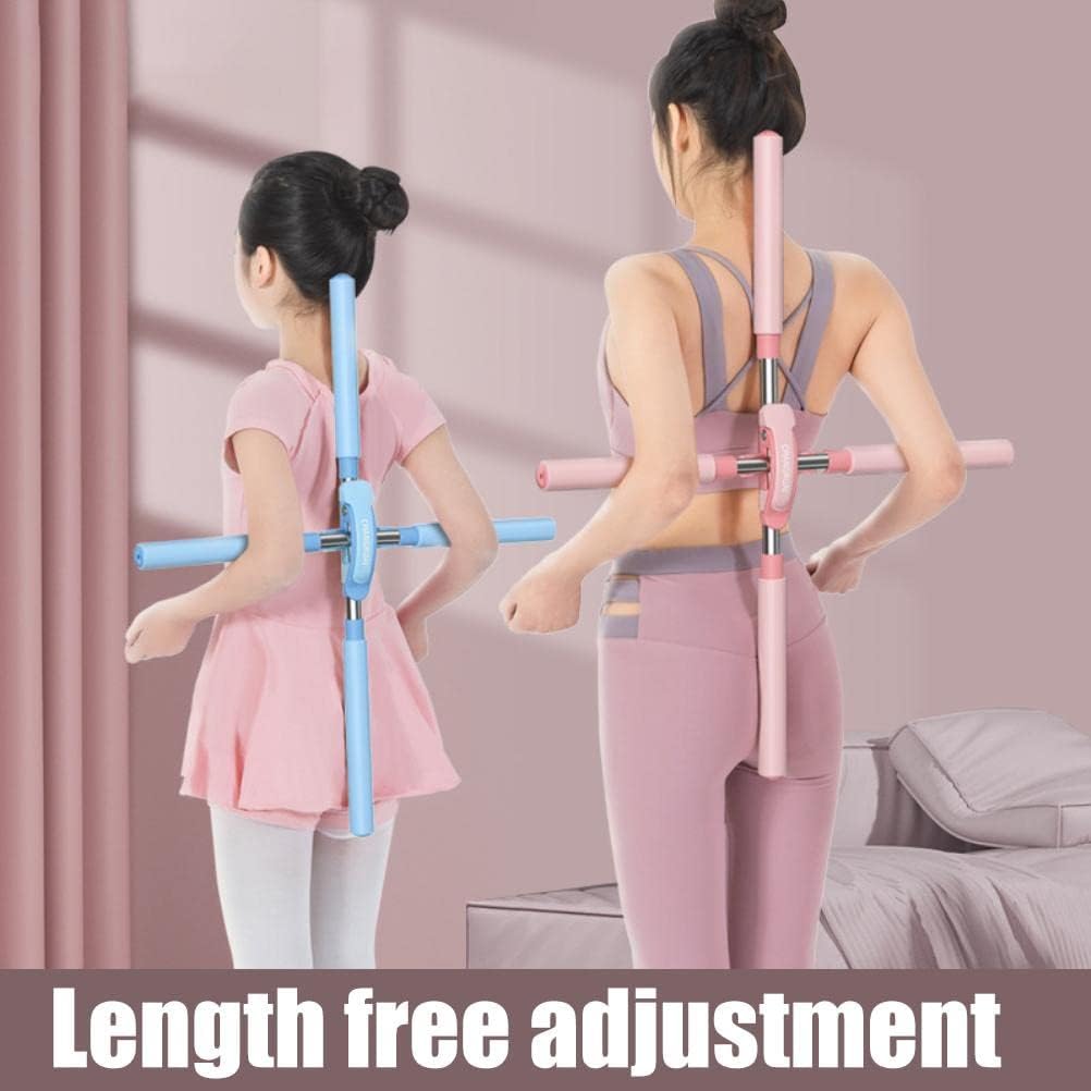Yoga Tools, Yoga Sticks Stretching Tool, Retractable Posture Corrector for Adult and Child Back Brace Posture Corrector, Yoga Sticks Stretching for Posture Corrector,Hunchback Posture Corrector