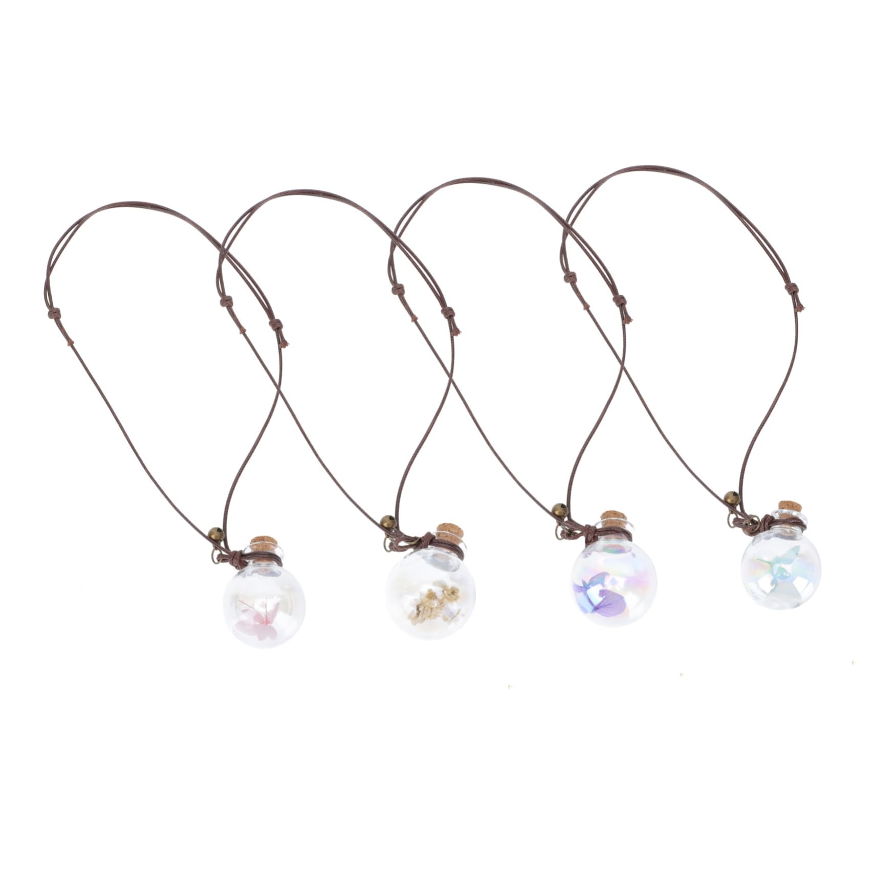 ibasenice 20stücke Teiliges Auto Duftpendant Hängende Parfümflasche Mit Trockenblumen Aromatherapie Ornament Für Auto Zuhause Büro Für Ätherische Öle Raumduft
