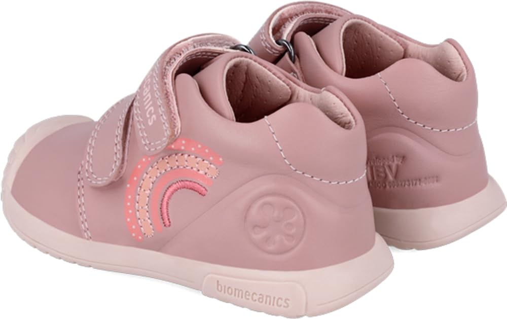 Biomecanics 241125-B159 Zapatillas niña con diseño de arcoíris, Cierre Adhesivo y Plantilla Transpirable NIÑA Deportivos