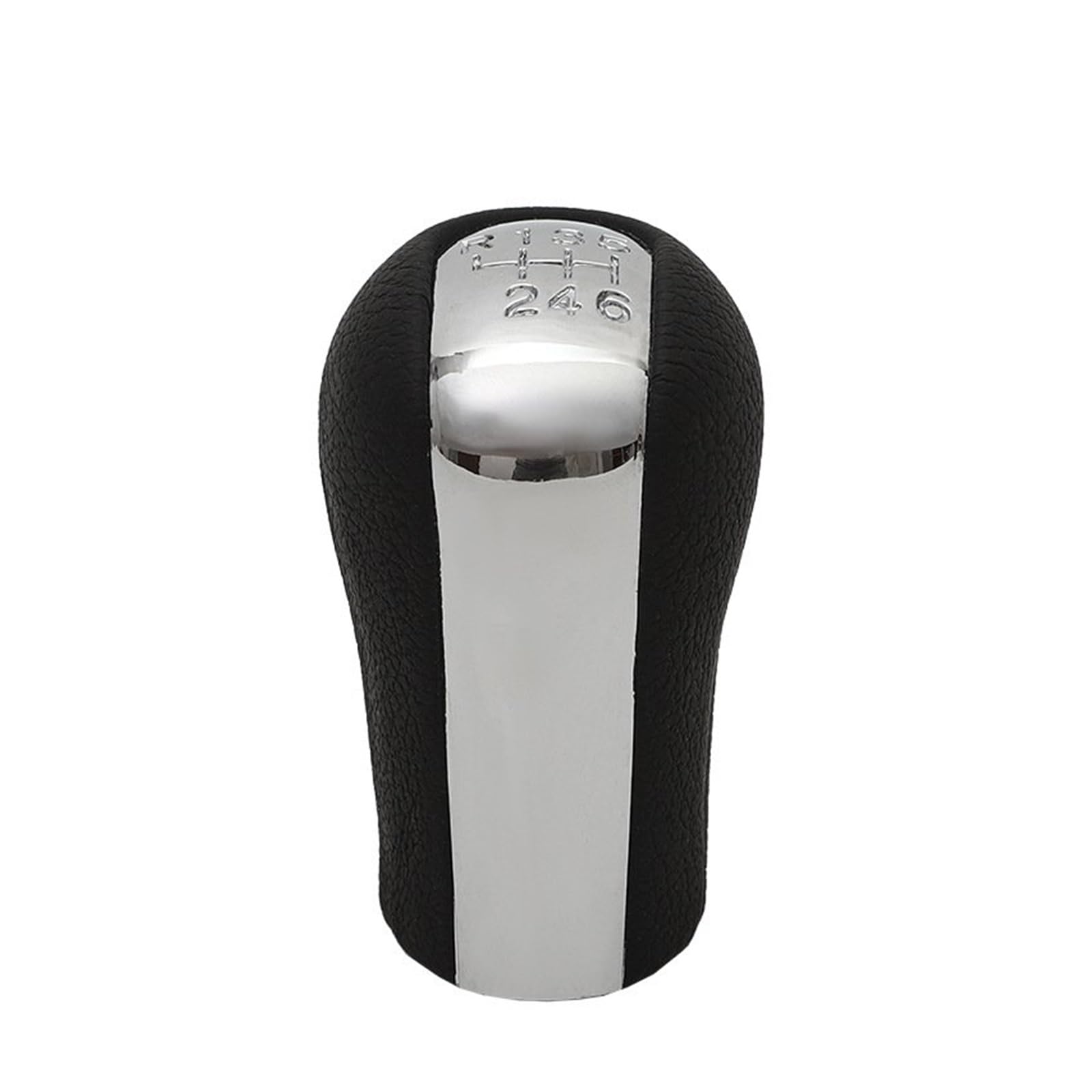 ZNCOJL Car Gear Stick Knob for Toyota for Corolla 5/6 Speed Car Gear Shift Knob Head Rod No Modification Required(Bright Silver,for 6 Speed)