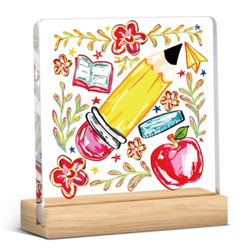 22 Thoughtful Gifts for Daycare Provider When Leaving in 2026 20 Boho Floral Pencil Sign Decor for Teachers
