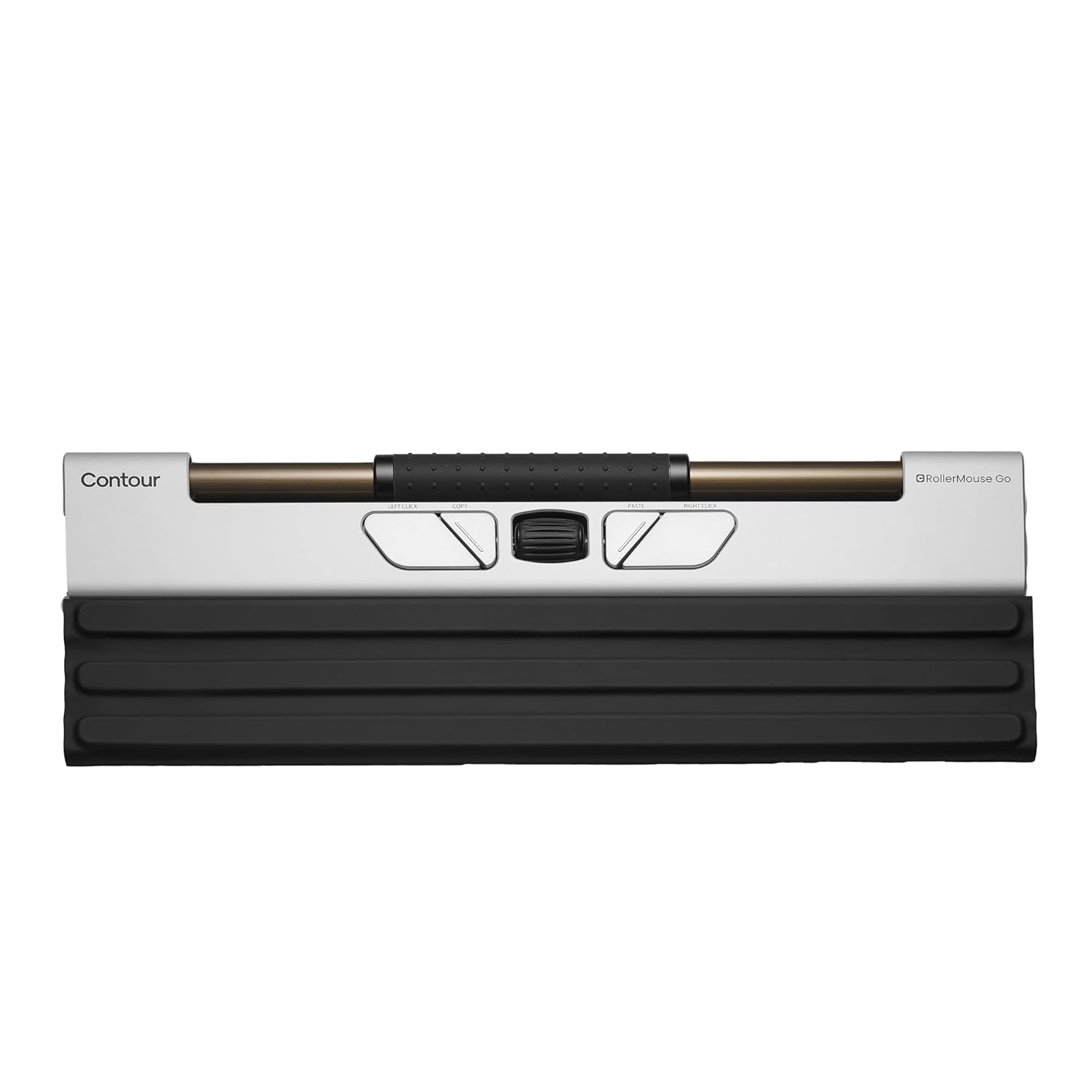 Contour Design Rollermouse Go - Portable Wireless Roller Mouse for Carpal Tunnel Relief Compact Mouse with Bluetooth USB