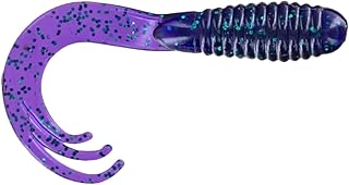 Moose Baits Crappie Lures - Triple Tail & Swimbaits, Soft Plastic & Curl Tail Grubs for Crappie Fishing