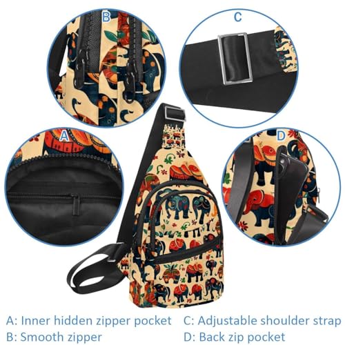 Mochila cruzada ligera y ajustable para evitar cargas pesadas al viajar 2