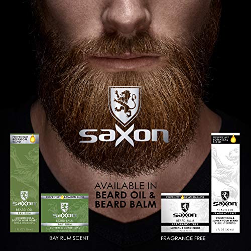 Saxon Beard Oil, Fragrance Free #TOP4